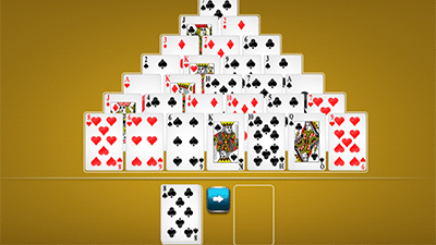 Pyramid Solitaire Layout