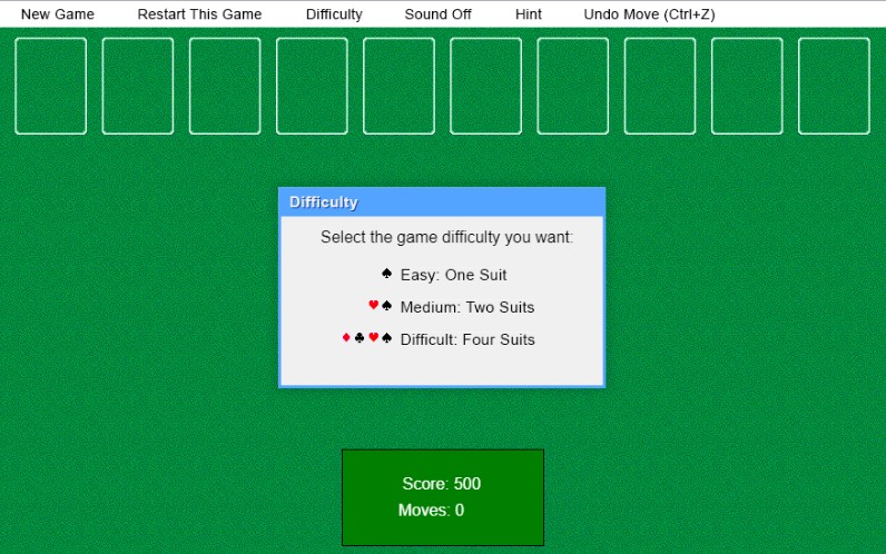 Screenshot_spider_solitaire_windows_game