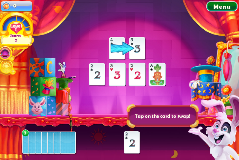 magic solitaire world game screenshot