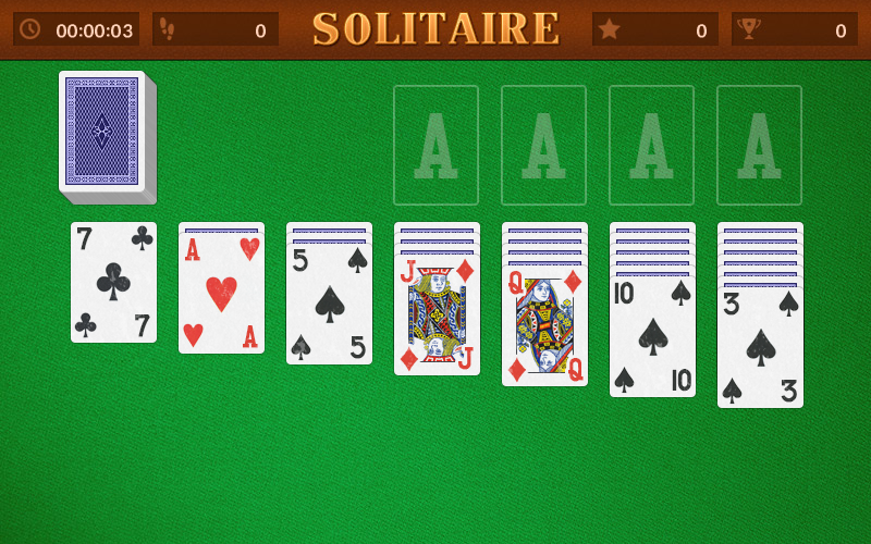 screenshot klondike solitaire big gameboss game 